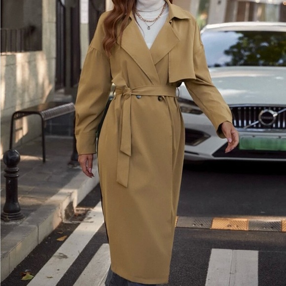 Beige Trench Coat - Picture 2 of 2